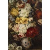 Ecole française de la fin du XIXème début XXème siècle, nature morte au bouquet 16