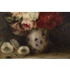 Ecole française de la fin du XIXème début XXème siècle, nature morte au bouquet 19