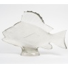 1922 – RENÉ LALIQUE Motif décoratif “Gros poisson algues” 12