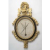 Baromètre en bois sculpté selon Torricelli, d’époque Louis XVI (1774-1793). XVIIIème siècle. 6