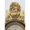 Baromètre en bois sculpté selon Torricelli, d’époque Louis XVI (1774-1793). XVIIIème siècle. 9