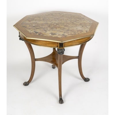 Table de salon Directoire. Circa 1820