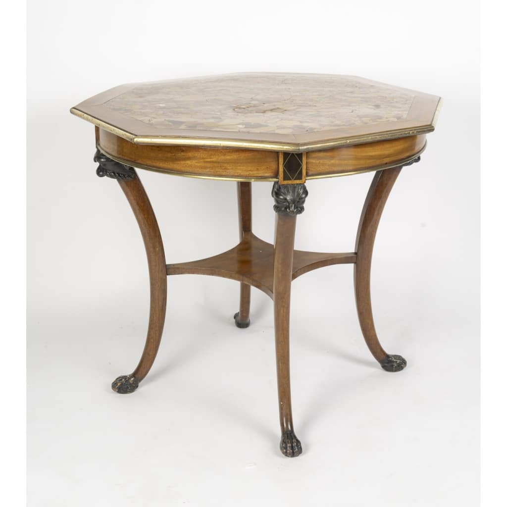 Table de salon Directoire. Circa 1820 3