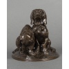 Sculpture – Groupe De Bassets , Ravageot Et Ravageode , Emmanuel Frémiet (1824 -1910) – Bronze 13