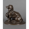 Sculpture – Groupe De Bassets , Ravageot Et Ravageode , Emmanuel Frémiet (1824 -1910) – Bronze 15