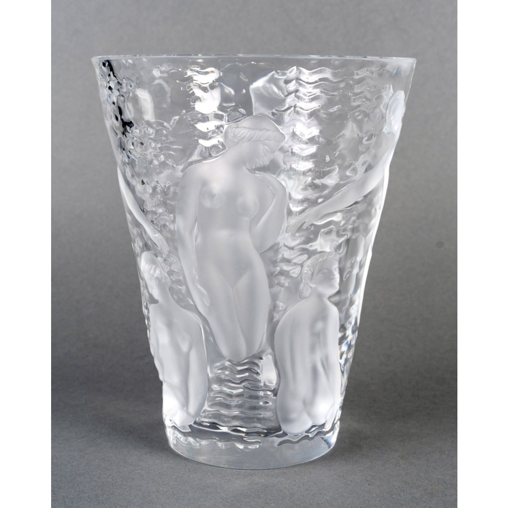 Vase « Ondines » cristal de LALIQUE 4