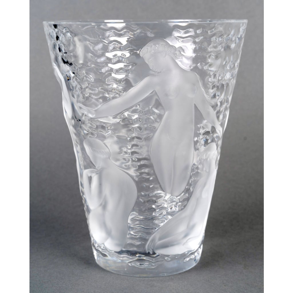 Vase « Ondines » cristal de LALIQUE 2