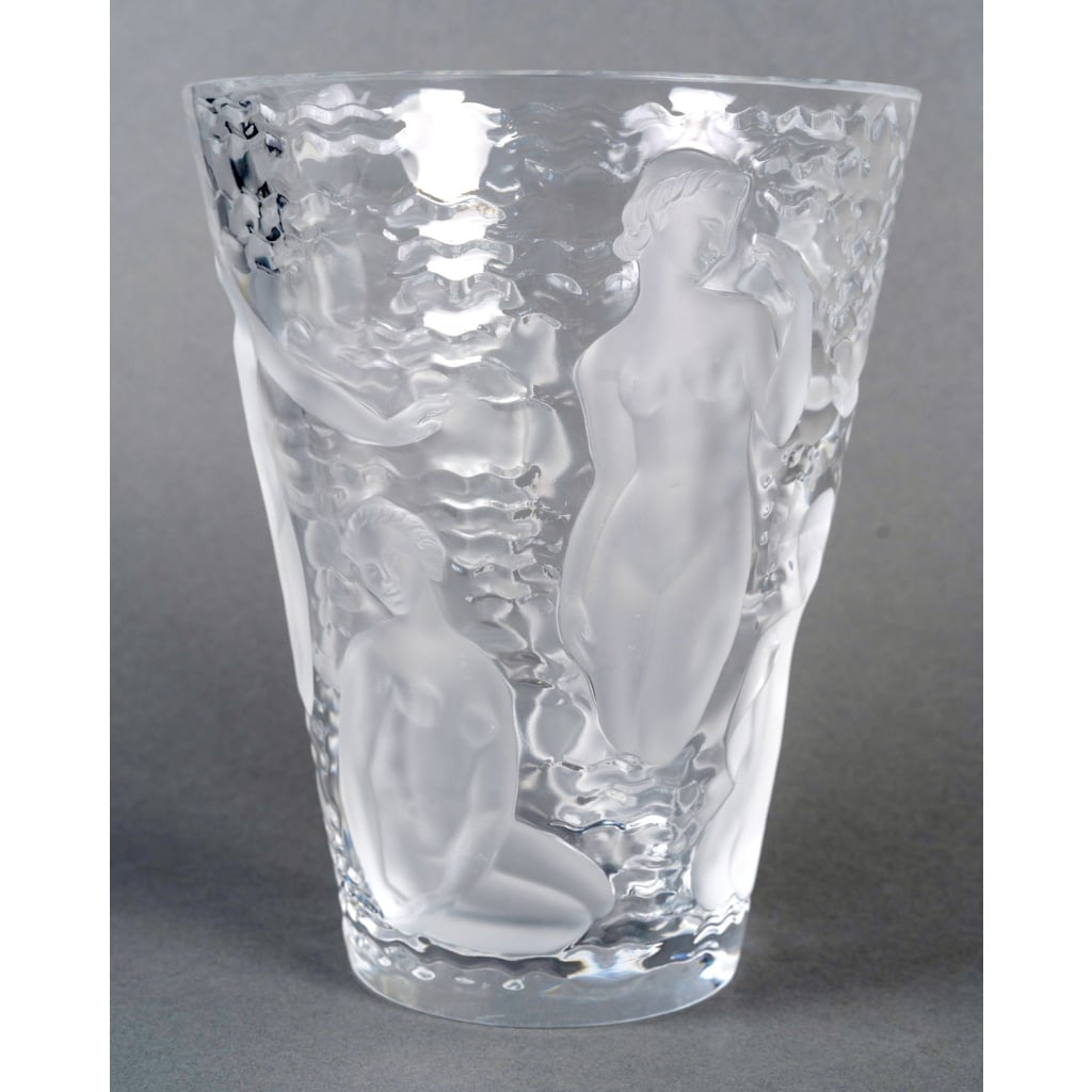 Vase « Ondines » cristal de LALIQUE 5