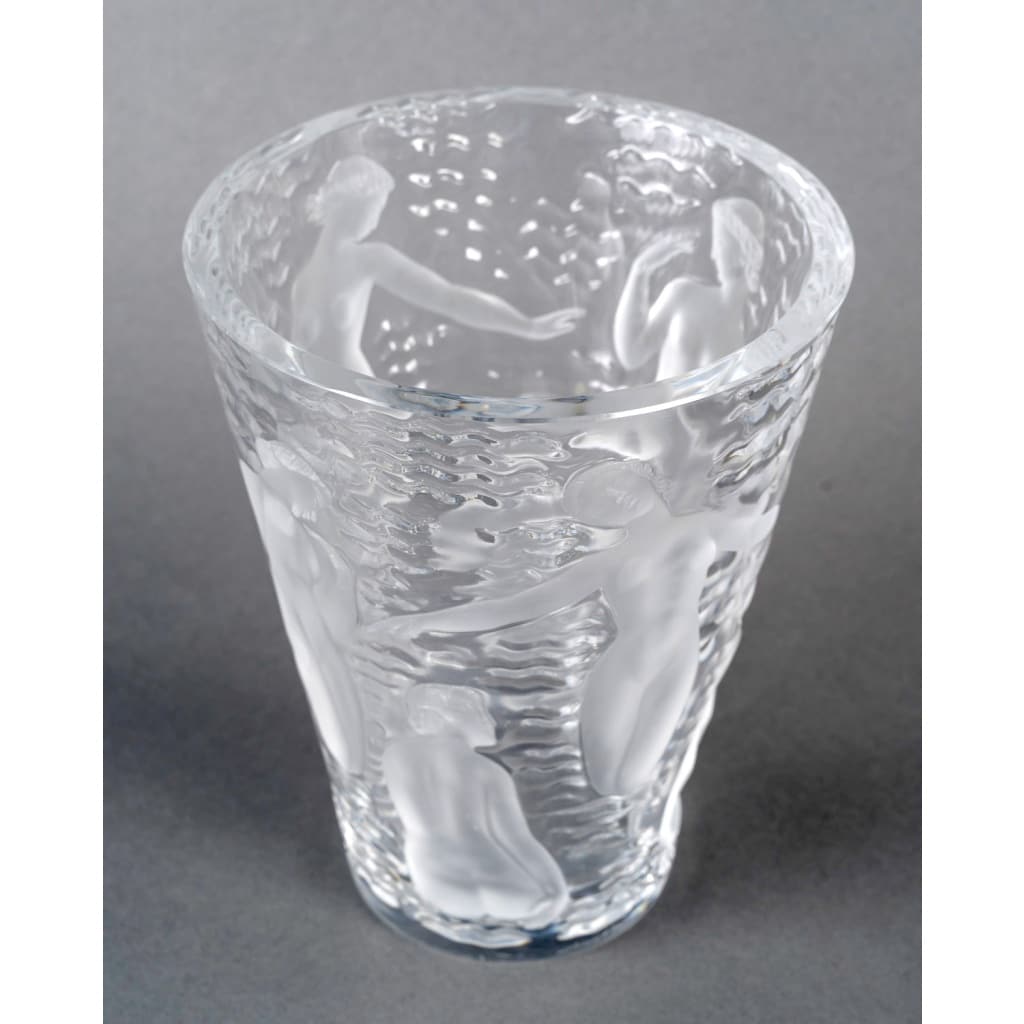 Vase « Ondines » cristal de LALIQUE 7