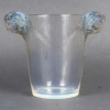 Vase « Chamarande » verre opalescent patiné gris de René LALIQUE 10