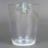 Vase « Chamarande » verre opalescent patiné gris de René LALIQUE 12