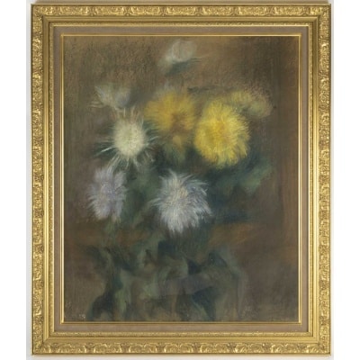 Toshio BANDO ( 1895-1973) Les Kikus ou Fleurs de Chrysanthème 2 Toshio BANDO ( 1895-1973) Les Kikus ou Fleurs de Chrysanthème 2
