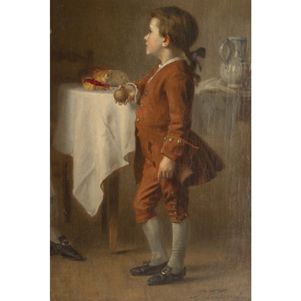 Pierre Joseph TOUSSAINT (1822-1888) La tartine 5 Pierre Joseph TOUSSAINT (1822-1888) La tartine 5