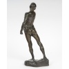 « Le jeune Combattant », Bronze signé Luca Madrassi (1848-1919). 12