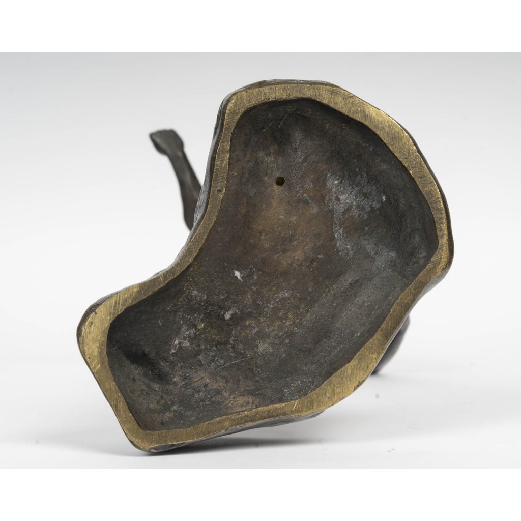 « Le jeune Combattant », Bronze signé Luca Madrassi (1848-1919). 9