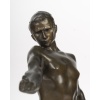 « Le jeune Combattant », Bronze signé Luca Madrassi (1848-1919). 13