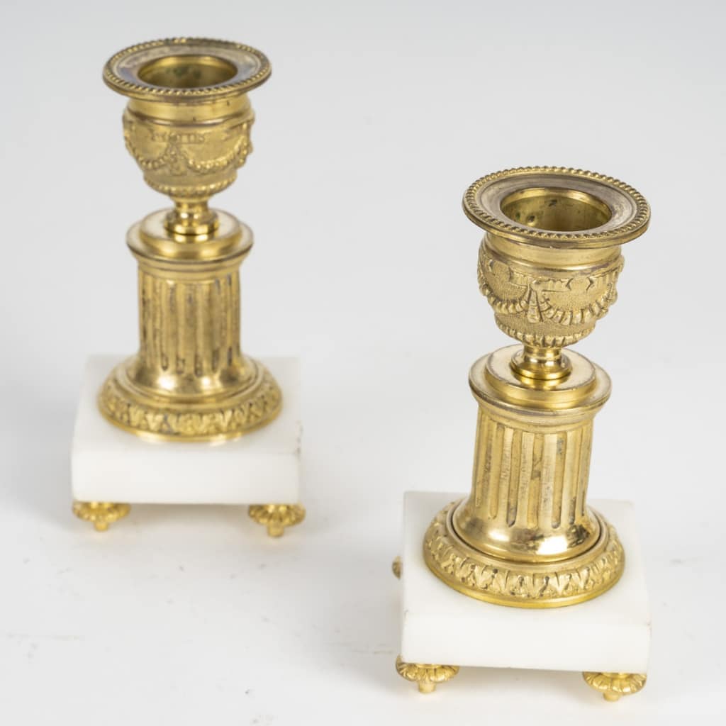 Une Petite Garniture De Cheminée Miniature, Fin XIXème Siècle 11