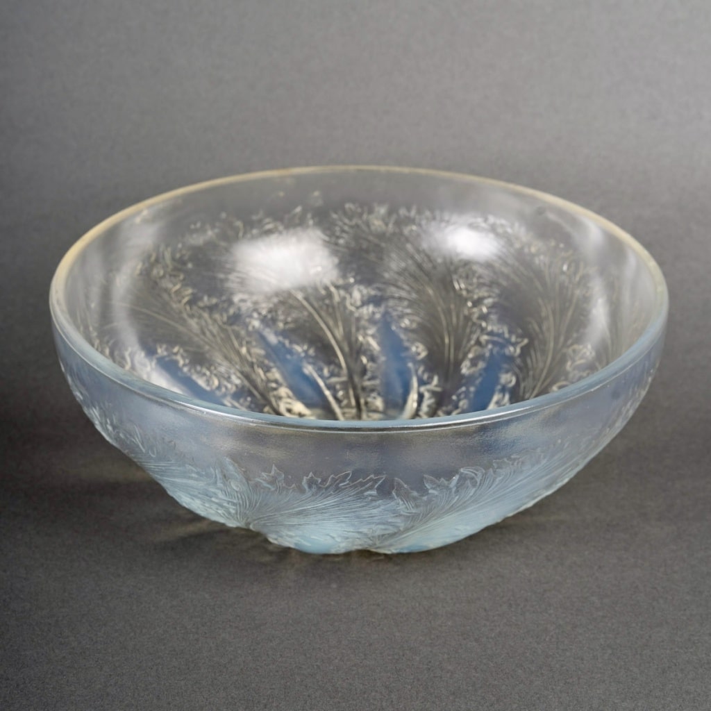 Coupe « Chicorée » verre opalescent de René LALIQUE 2