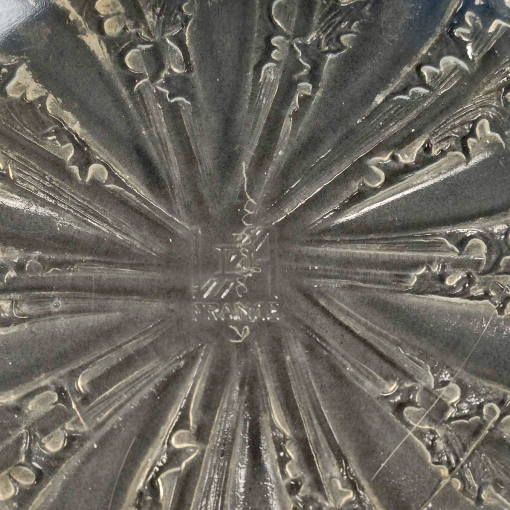 Coupe « Chicorée » verre opalescent de René LALIQUE 9