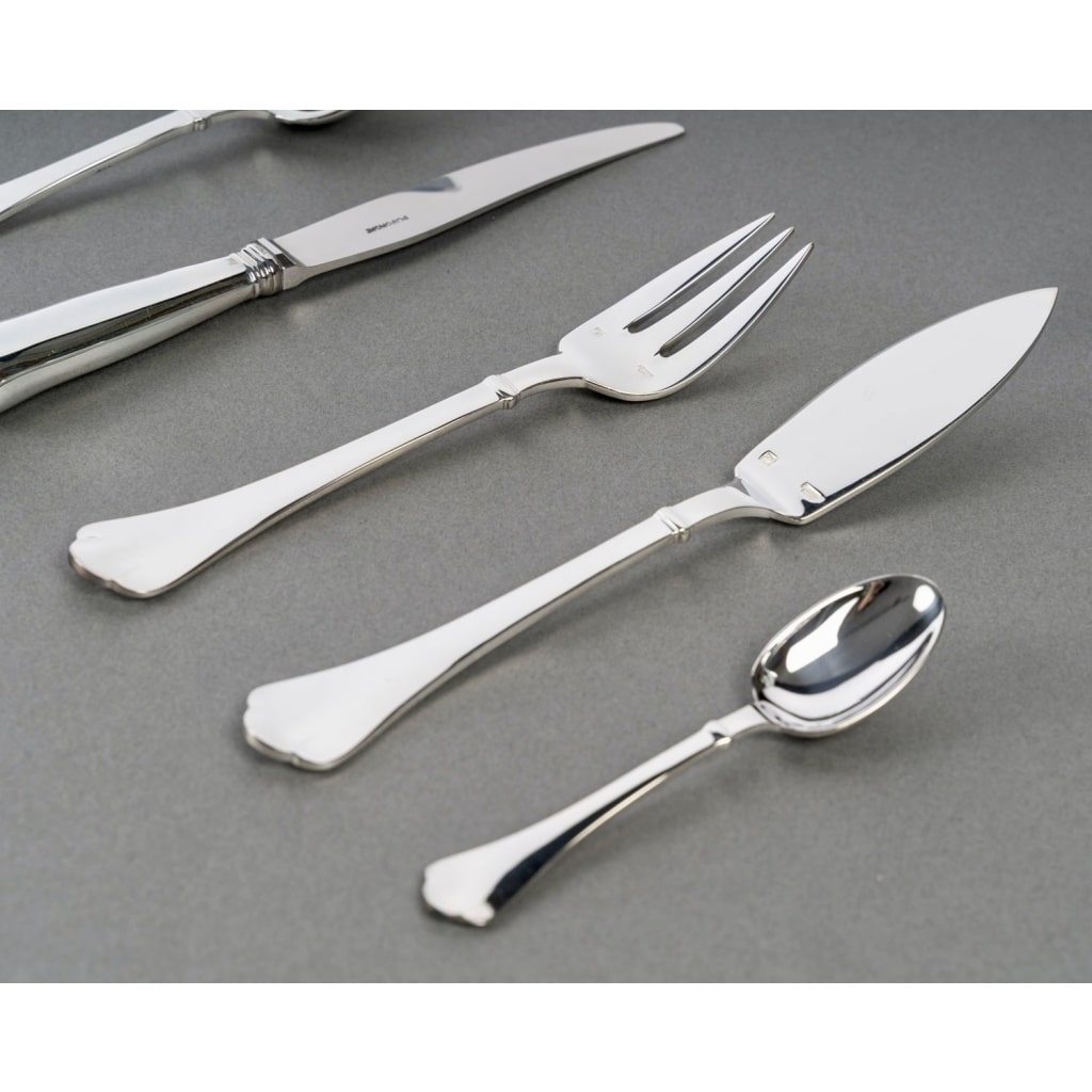 Ménagère « Cardinal » métal argenté de PUIFORCAT – 110 Pièces 5
