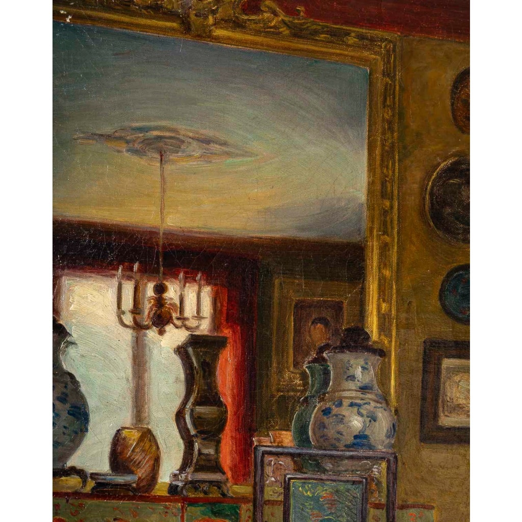 Pierre Bracquemond (1870–1926) Intérieur d’un Collectionneur Parisien Huile sur toile vers 1906 6 Pierre Bracquemond (1870–1926) Intérieur d’un Collectionneur Parisien Huile sur toile vers 1906 6