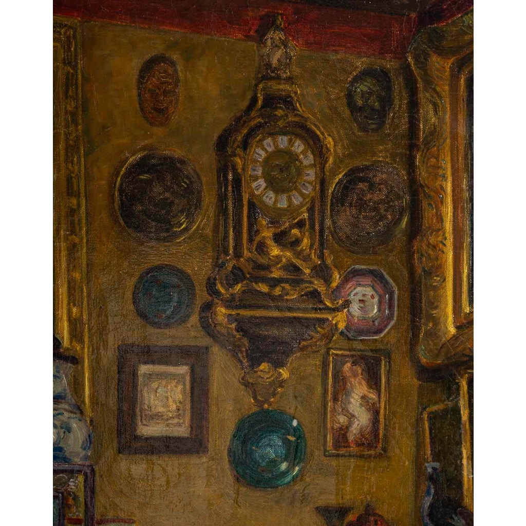 Pierre Bracquemond (1870–1926) Intérieur d’un Collectionneur Parisien Huile sur toile vers 1906 7 Pierre Bracquemond (1870–1926) Intérieur d’un Collectionneur Parisien Huile sur toile vers 1906 7