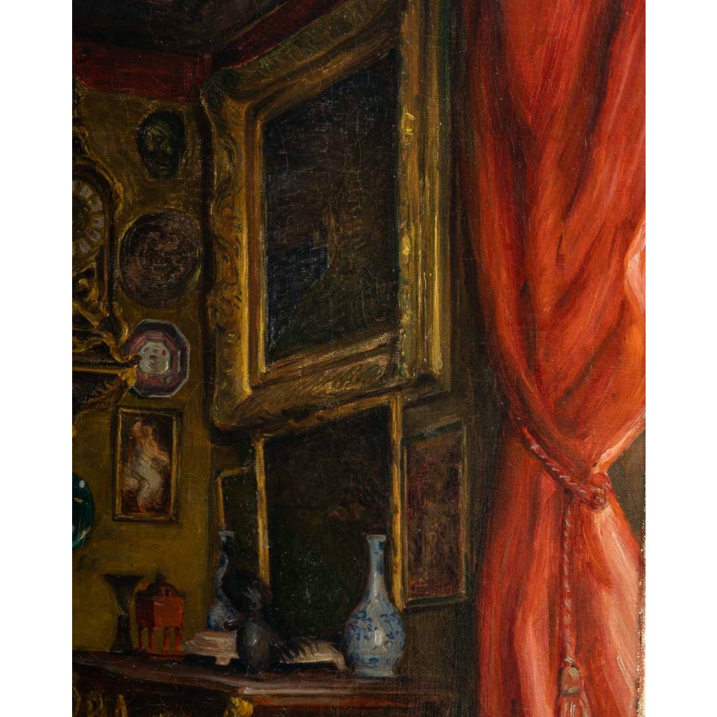 Pierre Bracquemond (1870–1926) Intérieur d’un Collectionneur Parisien Huile sur toile vers 1906 9 Pierre Bracquemond (1870–1926) Intérieur d’un Collectionneur Parisien Huile sur toile vers 1906 9