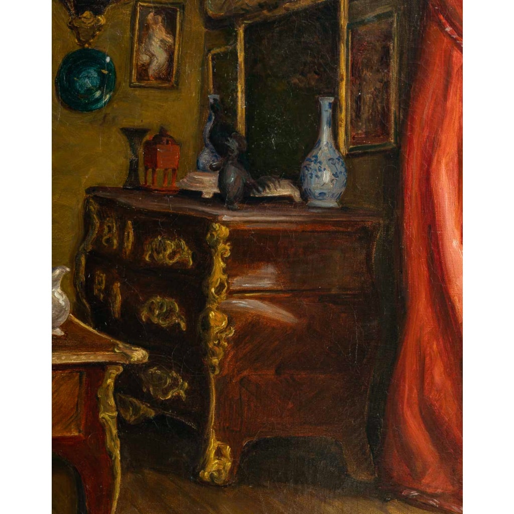 Pierre Bracquemond (1870–1926) Intérieur d’un Collectionneur Parisien Huile sur toile vers 1906 10 Pierre Bracquemond (1870–1926) Intérieur d’un Collectionneur Parisien Huile sur toile vers 1906 10