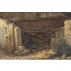 Alphonse Lecoz (1833–1914) Un Hameau au Bord de la Rivière Huile sur toile vers 1880–1890 15 Alphonse Lecoz (1833–1914) Un Hameau au Bord de la Rivière Huile sur toile vers 1880–1890 15