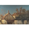 Alphonse Lecoz (1833–1914) Un Hameau au Bord de la Rivière Huile sur toile vers 1880–1890 16 Alphonse Lecoz (1833–1914) Un Hameau au Bord de la Rivière Huile sur toile vers 1880–1890 16