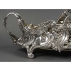 JARDINIERE ROCAILLE EN ARGENT MASSIF INTERIEUR EN LAITON EPOQUE NAPOLEON III 19