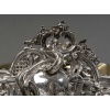 JARDINIERE ROCAILLE EN ARGENT MASSIF INTERIEUR EN LAITON EPOQUE NAPOLEON III 21