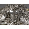 JARDINIERE ROCAILLE EN ARGENT MASSIF INTERIEUR EN LAITON EPOQUE NAPOLEON III 22