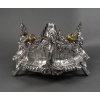 JARDINIERE ROCAILLE EN ARGENT MASSIF INTERIEUR EN LAITON EPOQUE NAPOLEON III 24