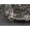 JARDINIERE ROCAILLE EN ARGENT MASSIF INTERIEUR EN LAITON EPOQUE NAPOLEON III 29
