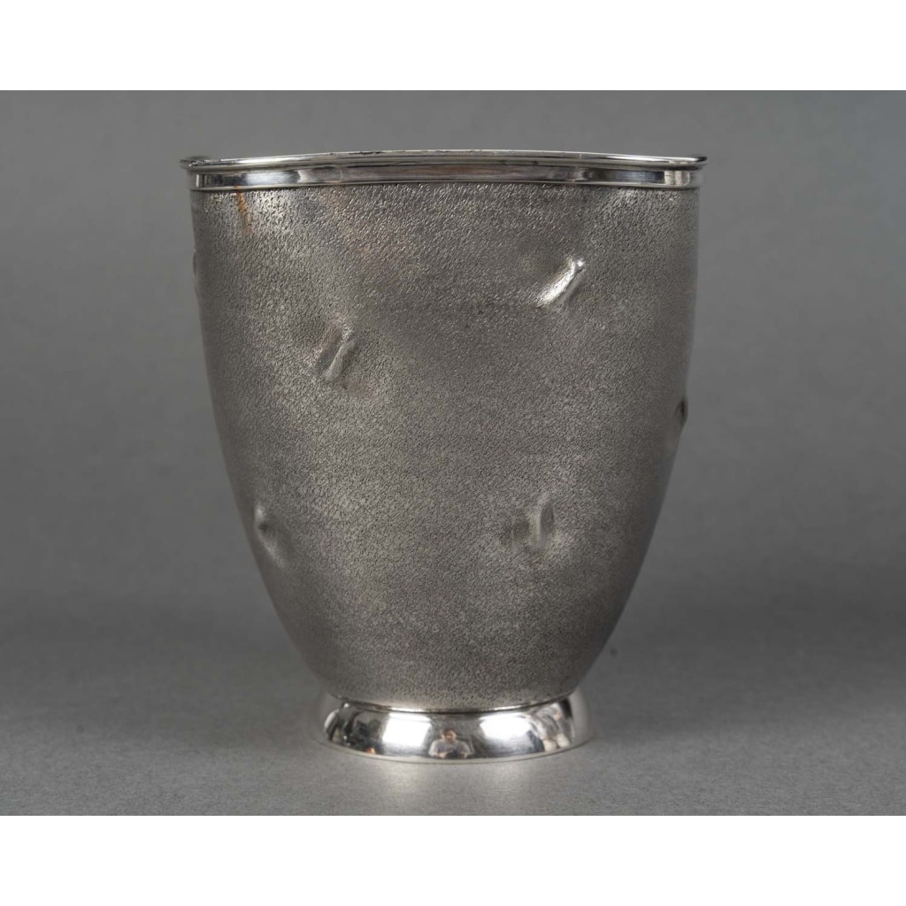 Vase en argent massif Italie, Alessandria, CESA SC (poinçon 1 AL) Circa 1990 6