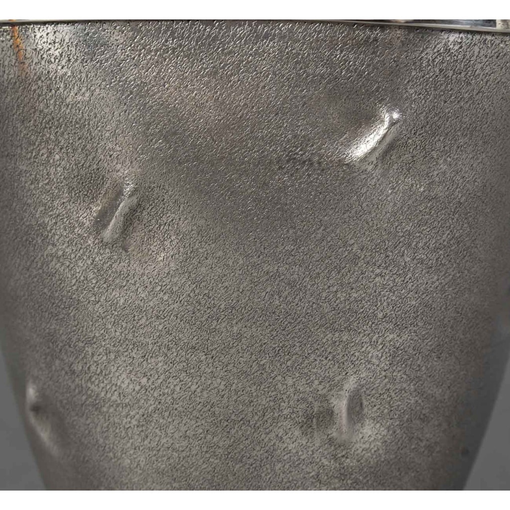 Vase en argent massif Italie, Alessandria, CESA SC (poinçon 1 AL) Circa 1990 7