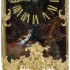 Une Pendule Paravent En Bronze Doré Et Verre Peint, Art Nouveau 18