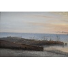 Jean Marie Auguste JUGELET ( 1805 – 1874) vue de Dieppe, 1872 15