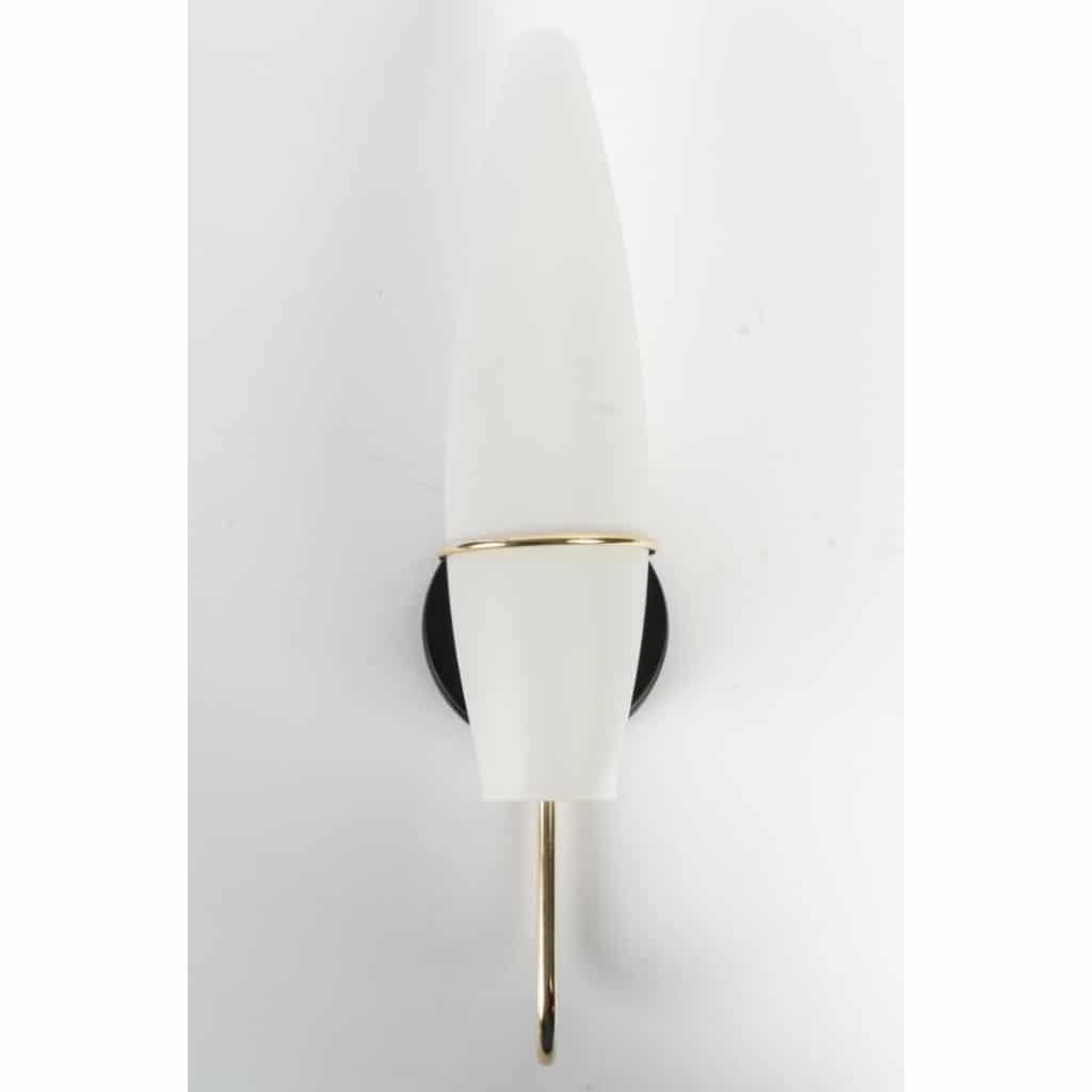 Paire d’appliques Maison Lunel 1950. 3