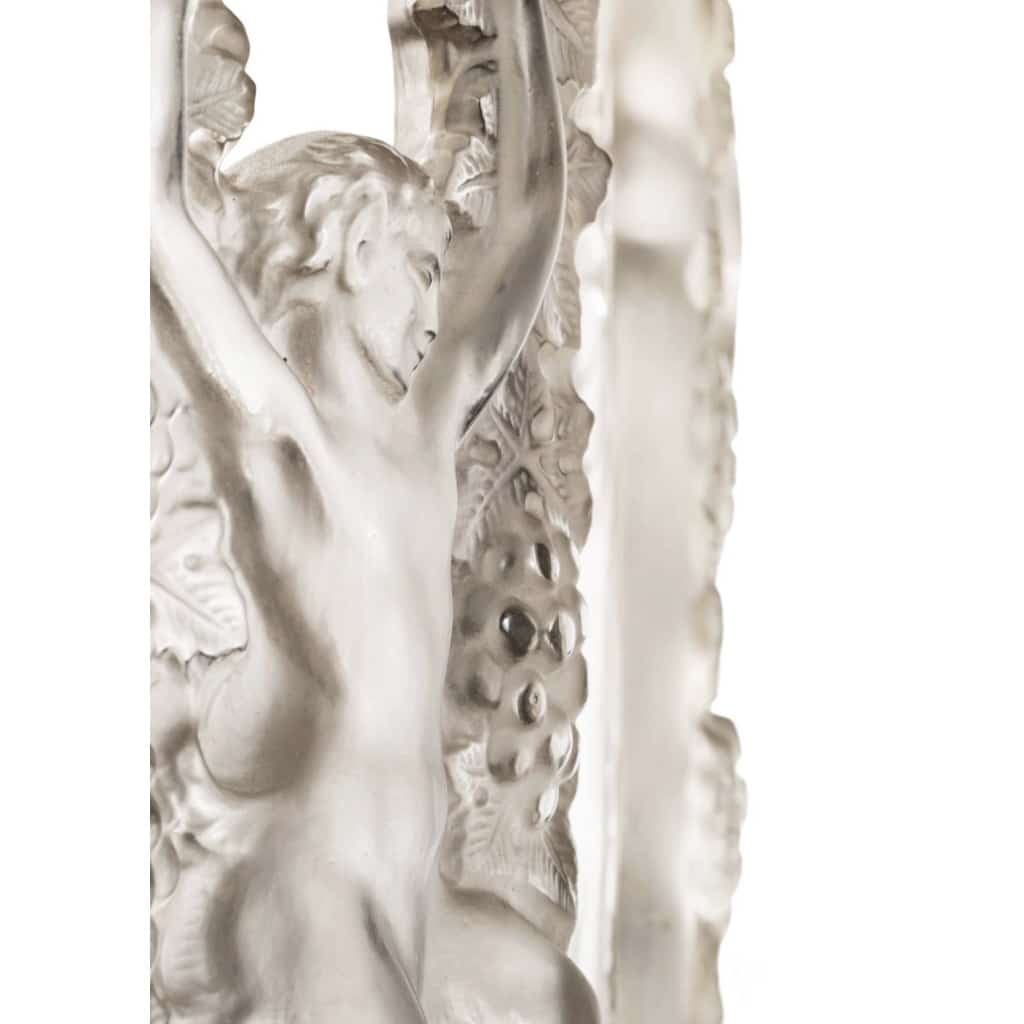 Lustre « Faune » verre blanc de Marc LALIQUE 4