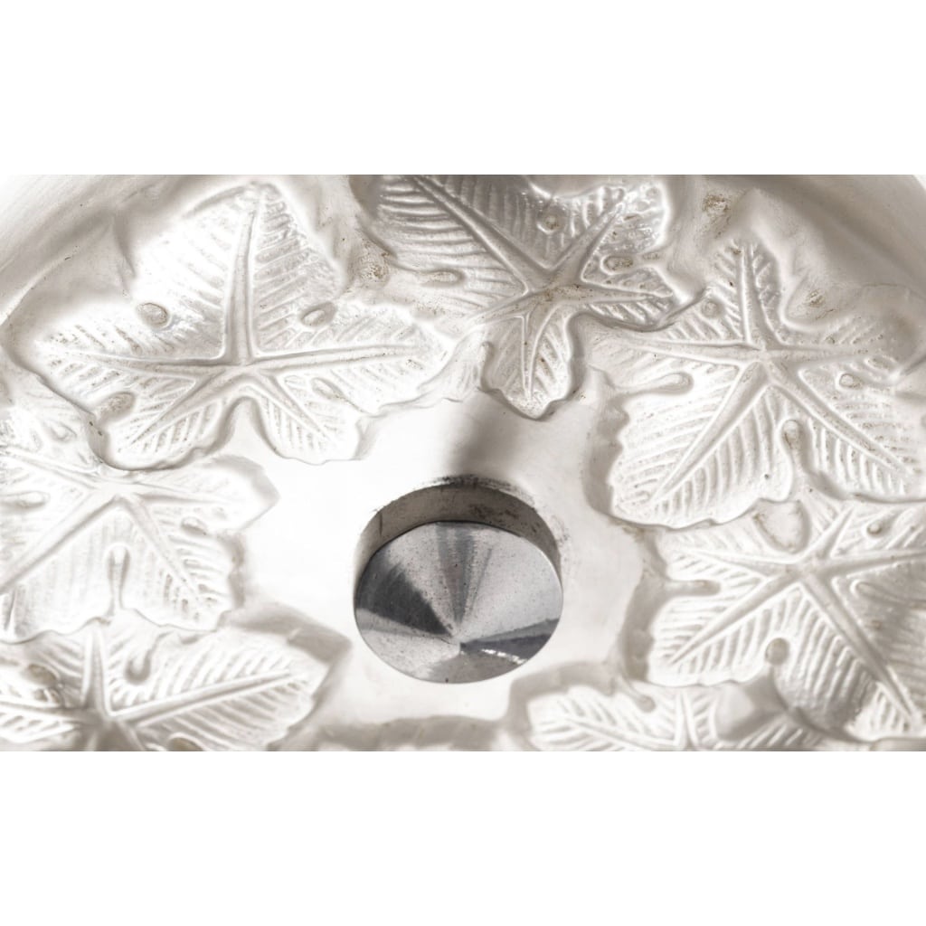 Lustre « Faune » verre blanc de Marc LALIQUE 5