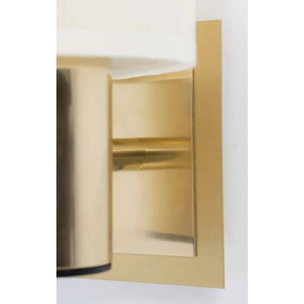 Paire d’appliques en laiton Gaetano Sciolari des années 1960 6