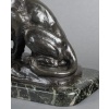 Sculpture – Le Lion Au Serpent , Antoine – Louis Barye (1795-1875) – Bronze 23