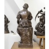 Sculpture – La Maternité , Paul Dubois (1829-1905) – Bronze 21