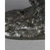Sculpture – Le Lièvre Courant , Alfred Barye (1839-1882) – Bronze 18