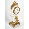 Miniature Pendule En Porcelaine XIXème Siècle 13