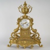 Une Pendule En Bronze Doré De Style Louis XVI, XIXè Siècle 11