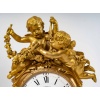 Garniture de cheminée en bronze doré, PICARD, fin XIXème siècle 30