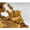 Garniture de cheminée en bronze doré, PICARD, fin XIXème siècle 28